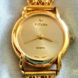 Gold women's Futura watch